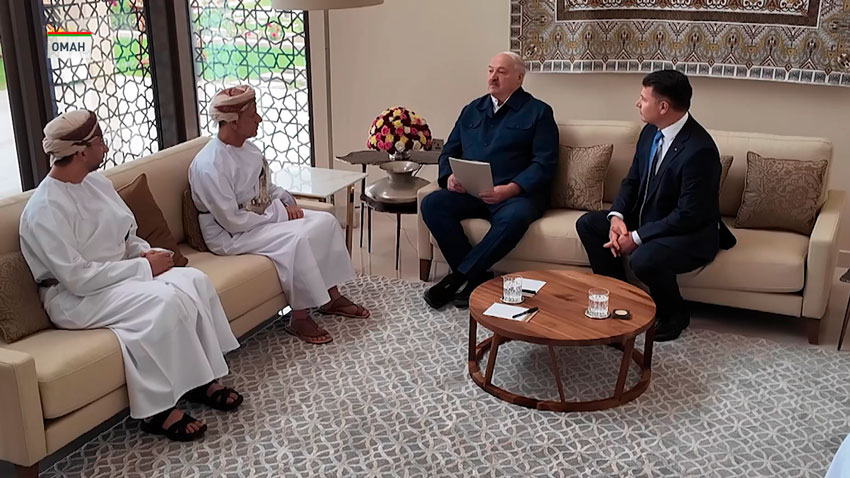 Александр Лукашенко ознакомился с реализацией дорожной карты сотрудничества Беларуси и Омана