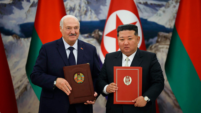 Александр Лукашенко пригласил Ким Чен Ына посетить Беларусь