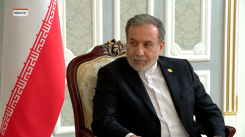 Александр Лукашенко встретился с министром иностранных дел Ирана Аббасом Аракчи