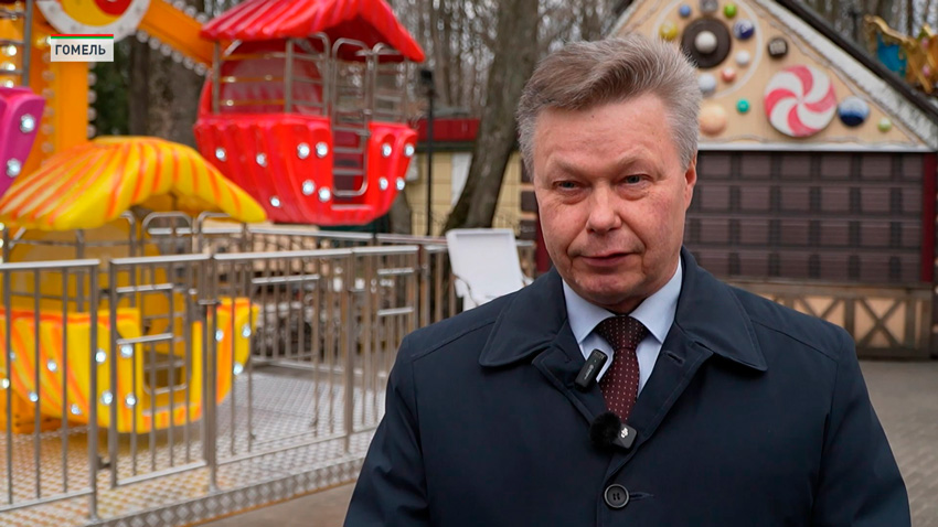 Виктор Гутыра, директор предприятия «Гомельский парк»