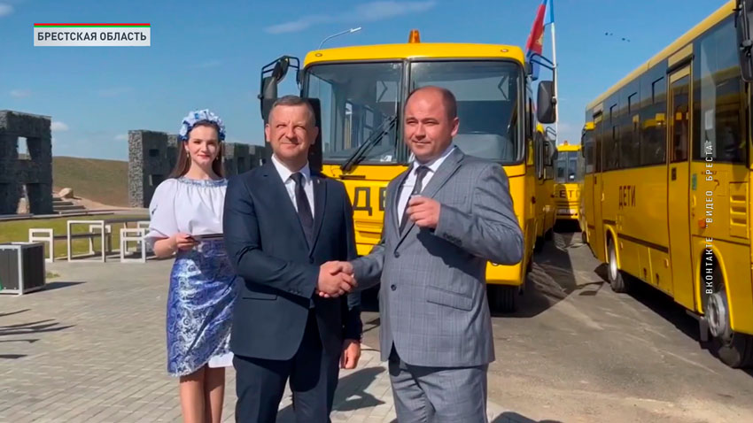 Брестская область закупила 37 школьных автобусов к началу учебного года