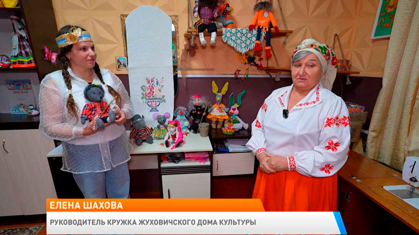 Елена Шахова, руководитель кружка Жуховичского Дома культуры