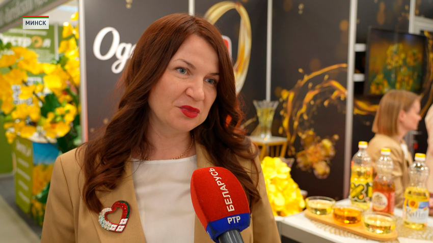 Анастасия Голубенко, начальник коммерческого отдела завода растительных масел Могилевской области