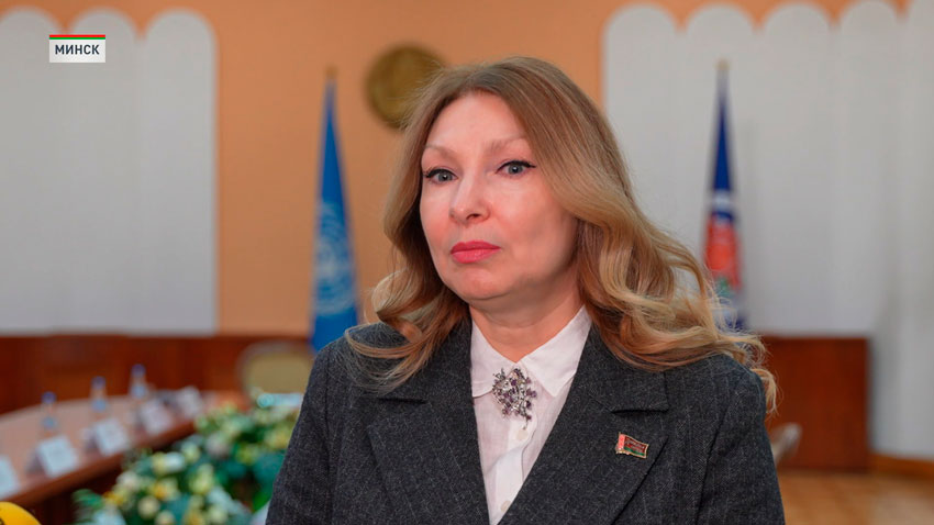 Ирина Величко, начальник главного управления многосторонней дипломатии МИД Беларуси