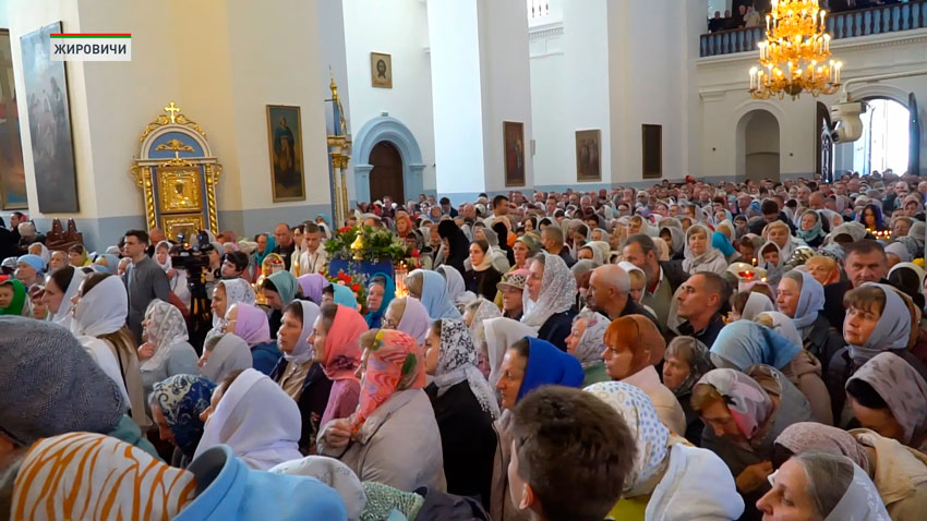 Беларусь празднует 555-летие обретения Жировичской иконы Божьей Матери