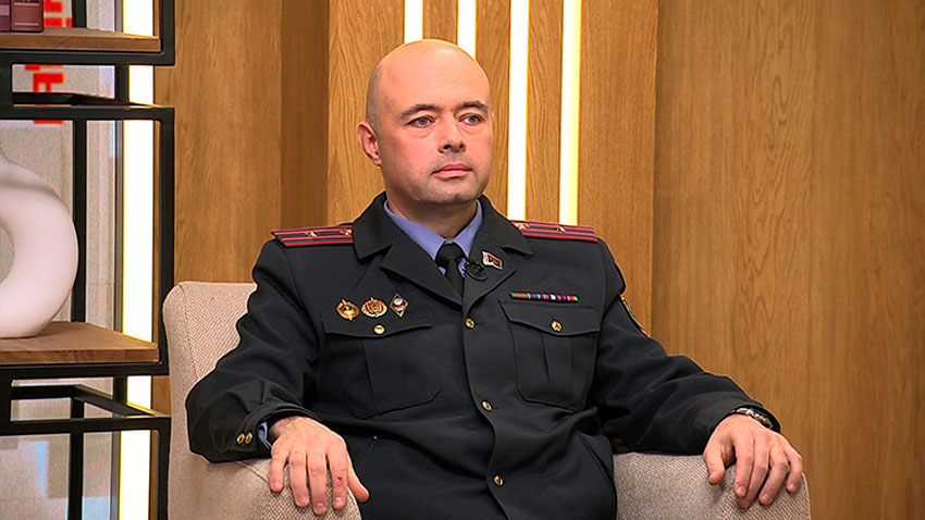 Михаил Дворко, старший участковый инспектор милиции Фрунзенского РУВД города Минска