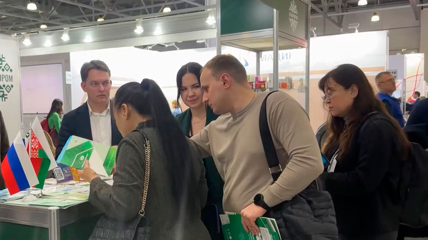 Белорусская экспозиция представлена на «Российской неделе здравоохранения – 2025» в Москве