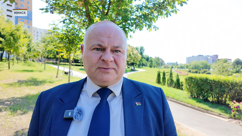 Виталий Веселов, директор Зеленстроя Партизанского района Минска