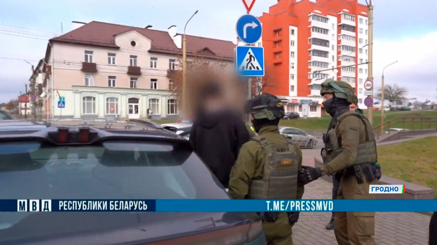 Контент – не ради хайпа: задержание гродненских блогеров – в объективе камер оперативников.