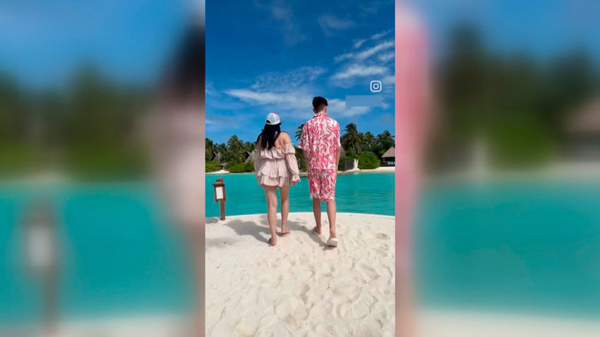 Красивую жизнь с отдыхом на лазурном берегу пара выпячивала в соцсетях.