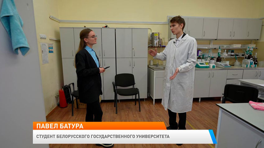 Павел Батура, студент Белорусского государственного университета