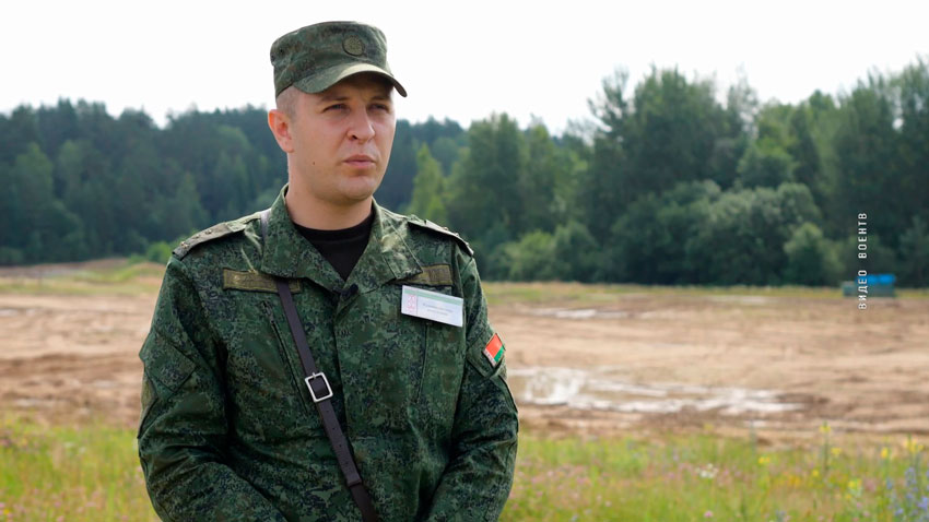 Александр Богушевич, военнослужащий объединенного учебного центра