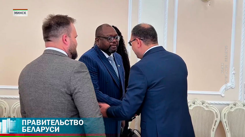 В правительстве Беларуси обсудили активизацию сотрудничества с Ботсваной 