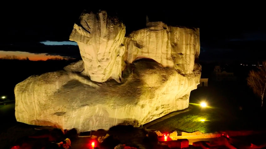 В Брестской крепости на период зимних праздников включат художественную подсветку