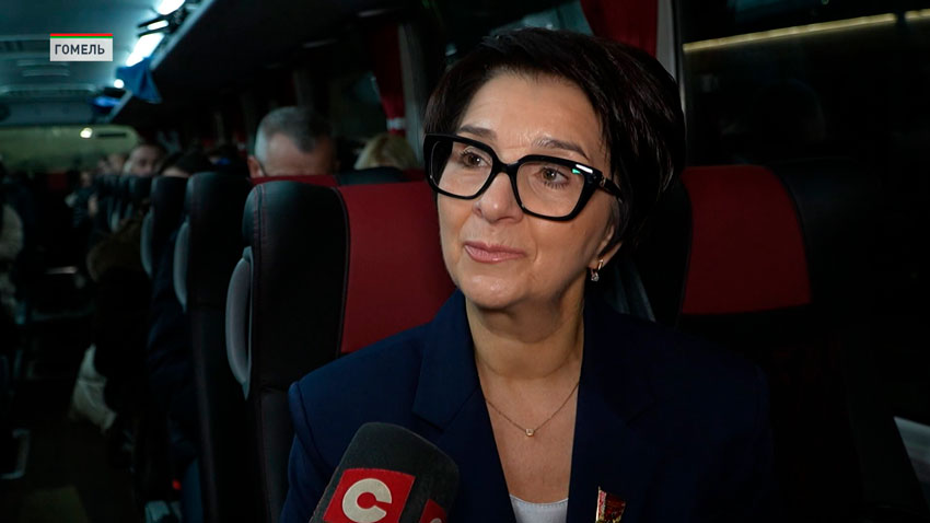 Елена Алексина, председатель Гомельского городского Совета депутатов