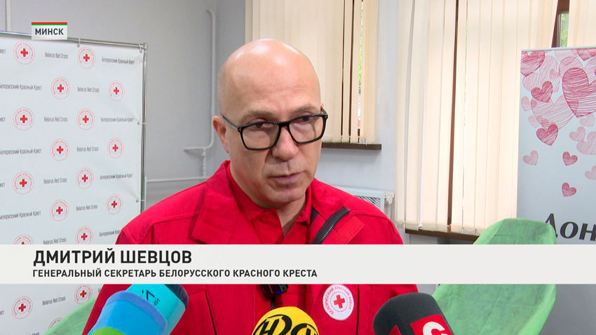 Дмитрий Шевцов, генеральный секретарь Белорусского общества Красного Креста