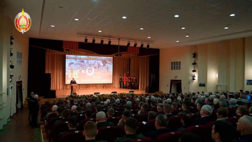 Иван Кубраков принял участие в торжественном мероприятии, посвящённом Дню внутренних войск МВД