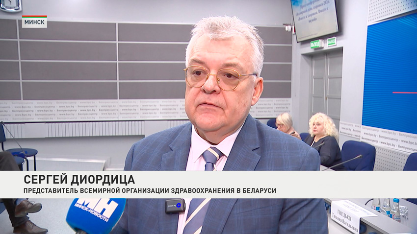 Сергей Диордица, представитель Всемирной организации здравоохранения в Беларуси
