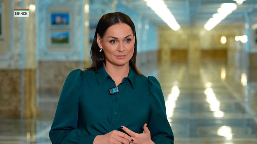 Наталья Эйсмонт, пресс-секретарь Президента Беларуси