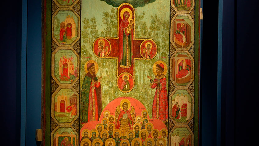 Единственная в мире икона Богоматери «Купятицкая» находится в Национальном художественном музее