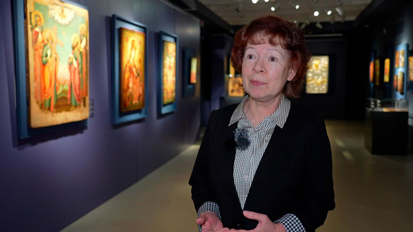 Елена Карпенко, заведующая отделом древнебелорусского искусства Национального художественного музея Республики Беларусь