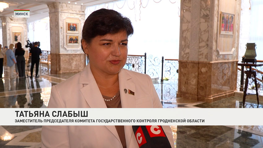 Татьяна Слабыш, заместитель председателя Комитета государственного контроля Гродненской области
