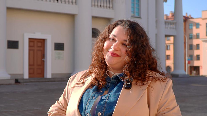 Кристина Белявская, экскурсовод