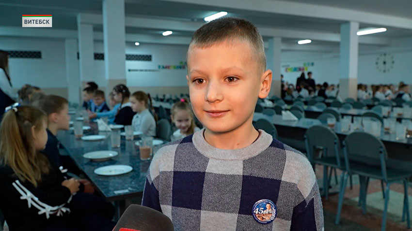 Павел Будишевский, учащийся средней школы №45 имени В.Ф. Маргелова Витебска