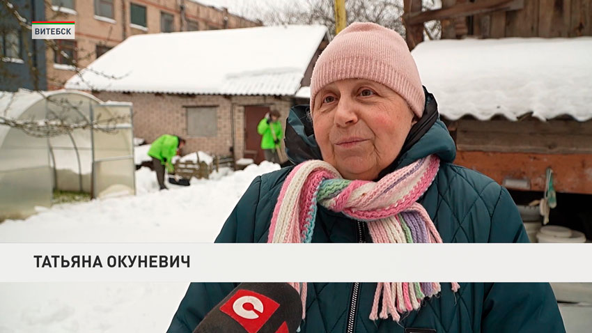 Татьяна Окуневич, жительница Витебска
