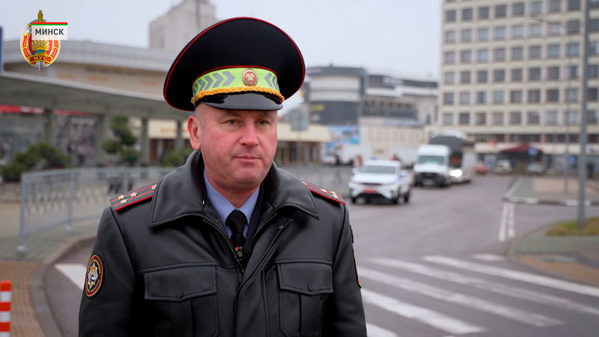 Андрей Гаркуша, первый заместитель начальника ГУ ГАИ МВД Беларуси