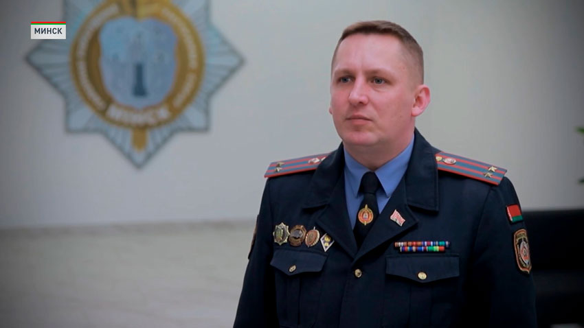 Артем Нехай, начальник отдела по агитации и пропаганде ГАИ ГУВД Мингорисполкома