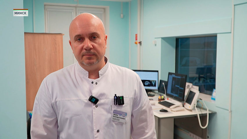 Александр Кисель, заведующий кабинетом МРТ 2-й центральной районной поликлиники Фрунзенского района Минска