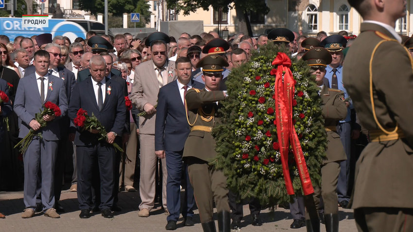 Никто не забыт! Гродно празднует 82-ю годовщину освобождения от немецко-фашистских захватчиков