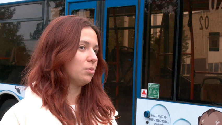 Елизавета Бернатович, студентка Гродненского государственного университета имени Янки Купалы