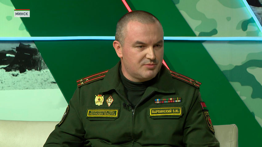 Виктор Вырвинский, начальник инженерных войск – начальник управления инженерных войск Генштаба Вооруженных Сил Беларуси