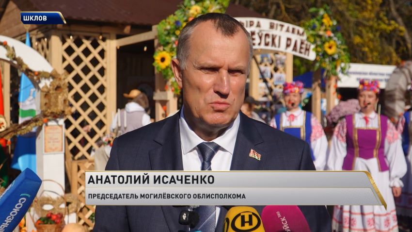Праздничные гуляния и поздравления от Президента: как отметили «Дажынкi» в Калинковичах и Шклове