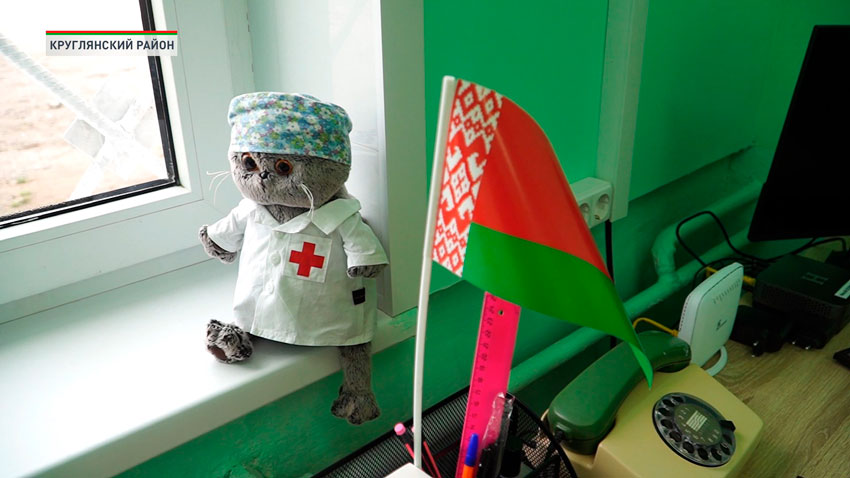 Качество и доступность медицины – в Круглянском районе местный ФАП отпраздновал новоселье