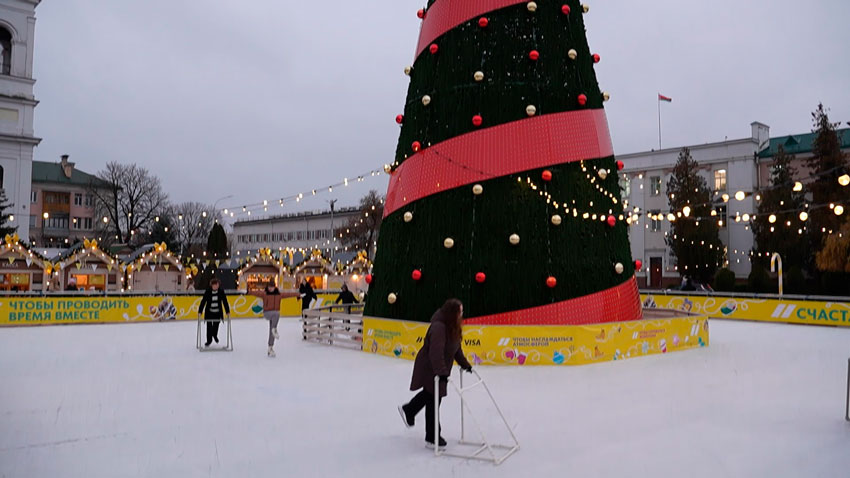 Каток в Бресте