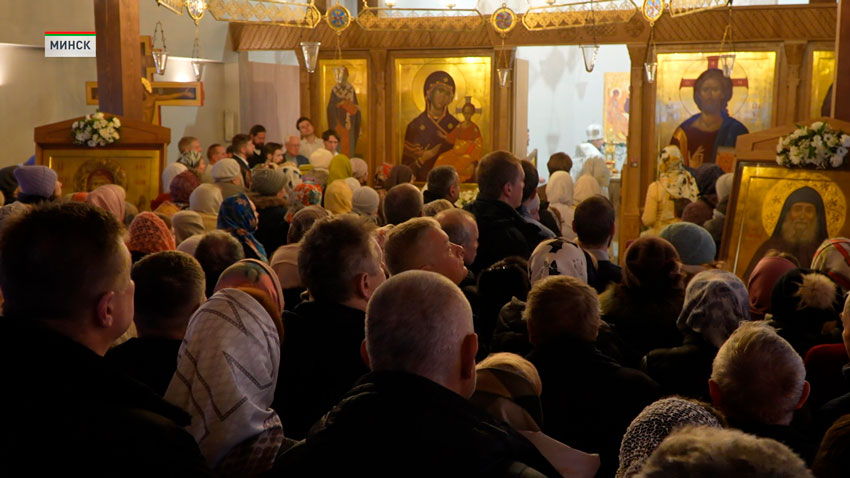 В Минске открыли храм преподобного Гавриила Самтаврийского Ургебадзе