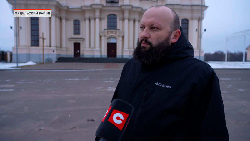 Ксендз Дмитрий Дубовик, настоятель костела Вознесения Пресвятой Девы Марии