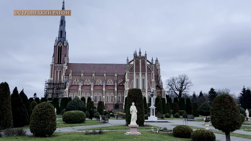 Троицкий костел в Островецком районе