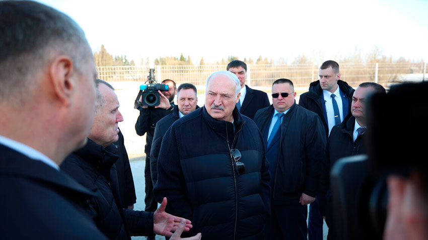 Лукашенко 13 марта совершает рабочую поездку в Дрибинский район Могилевской области