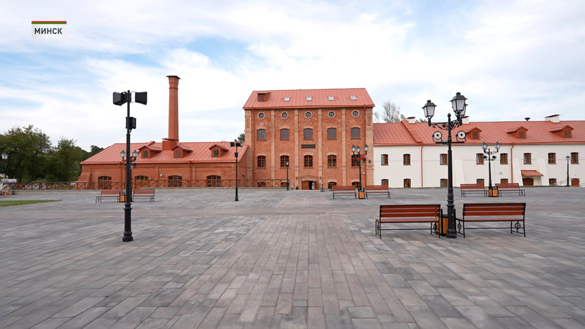 Лукашенко ознакомился с благоустройством Минска и посетил реконструированный комплекс «Лошицкий»