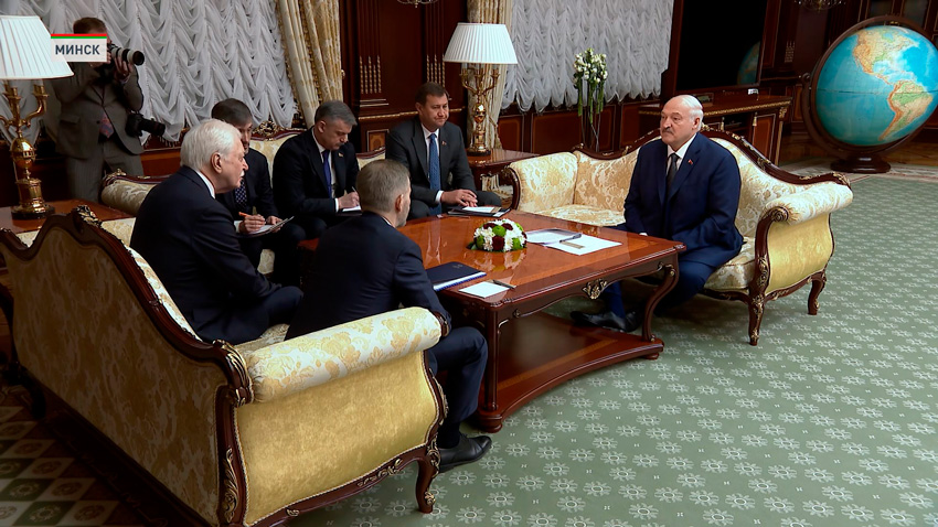 Лукашенко встретился с губернатором Чукотского автономного округа