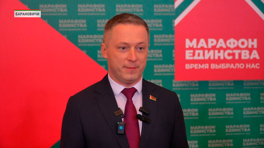 Максим Антонюк, председатель Барановичского горисполкома