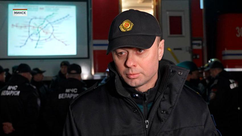 Игорь Ходанович, начальник главного управления ГСЧС и ГО МЧС Беларуси