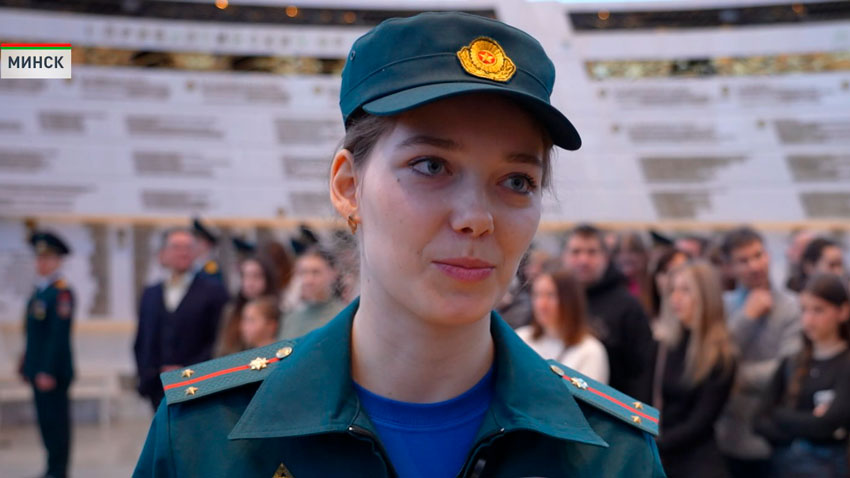 Александра Макрицкая, специалист финансово-экономического отдела Минского городского управления МЧС