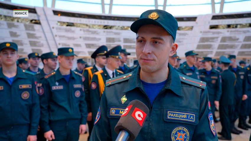 Григорий Ракецкий, инспектор сектора надзора и профилактики Партизанского района по чрезвычайным ситуациям