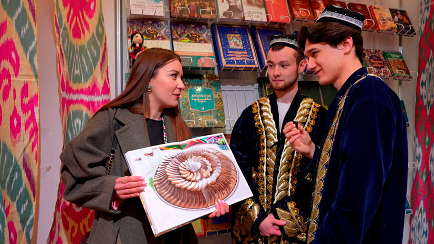 – Что представляете сегодня? – Культура узбекской кулинарии. Это наш козырь, и мы сами это любим.