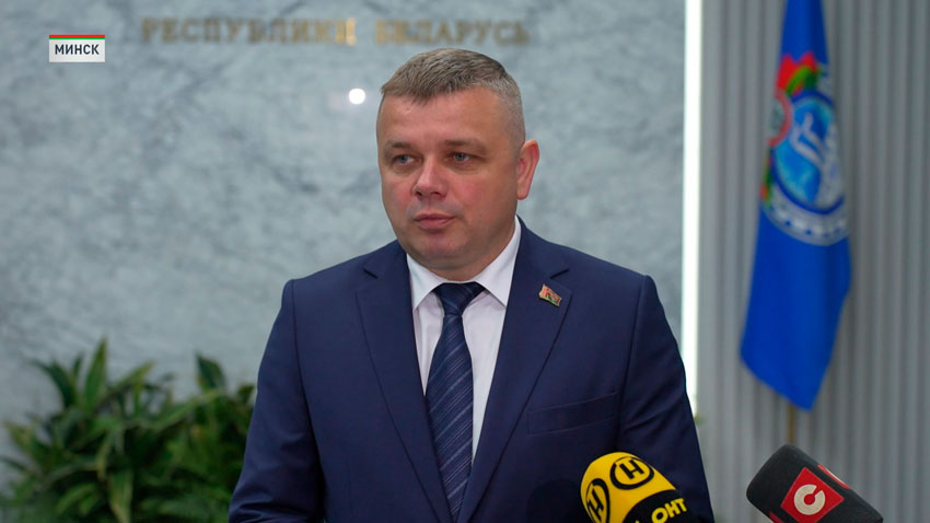 Андрей Кузнецов, министр промышленности Беларуси